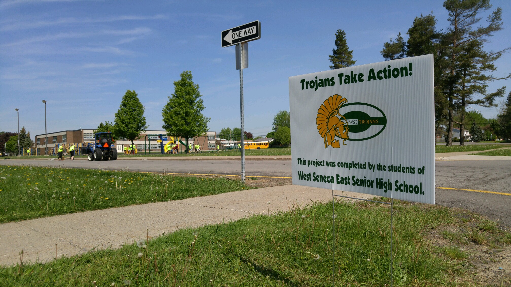 West Seneca East HS takes action